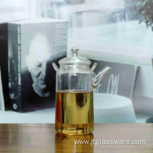 Heat Resistant Glass Teapot With Glass Infuser